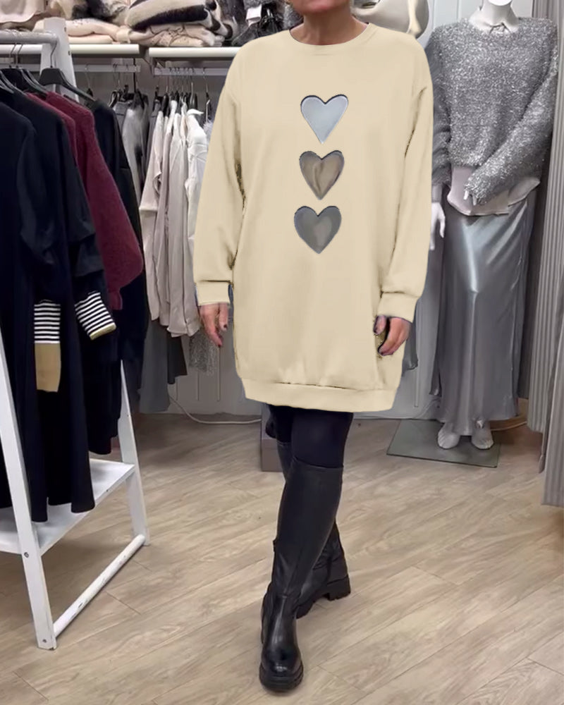 BRIANA™ – Lässiges Sweatshirt-Kleid