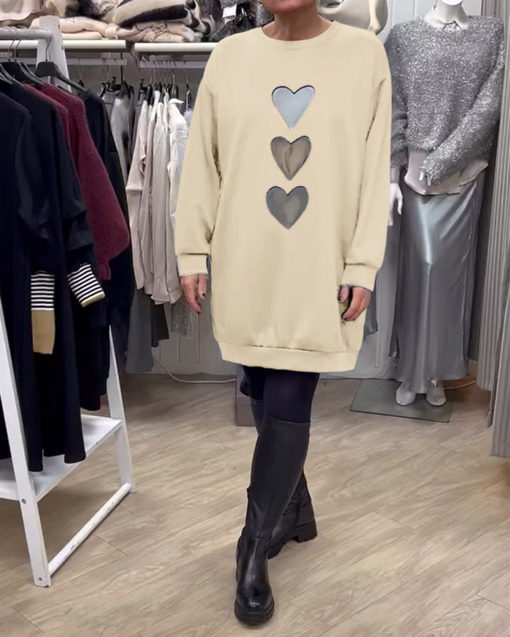 BRIANA™ – Lässiges Sweatshirt-Kleid