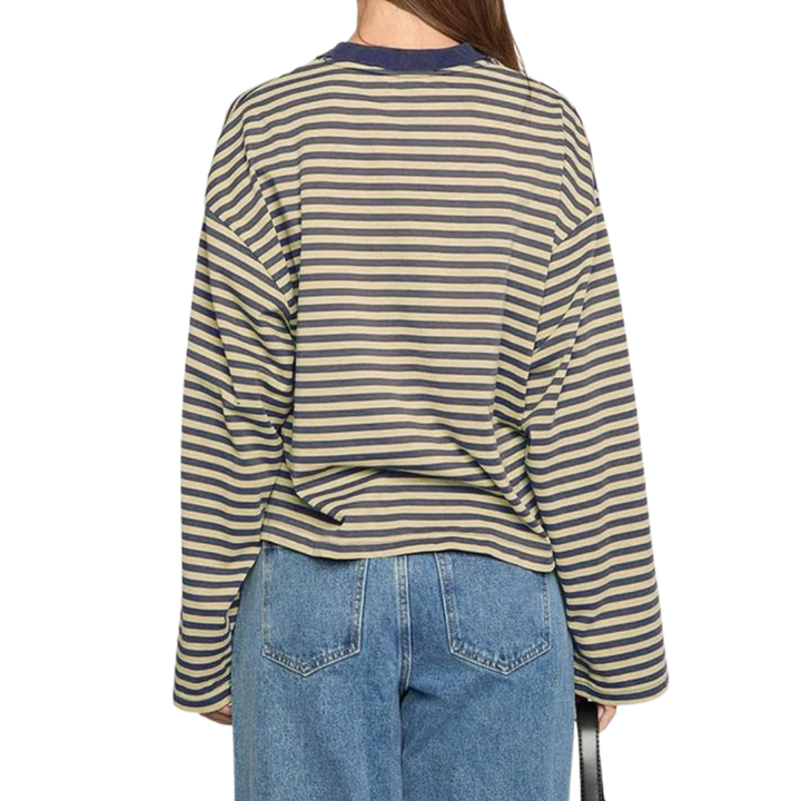 WENDI™ – Lässiges Color-Block-Streifen-Sweatshirt