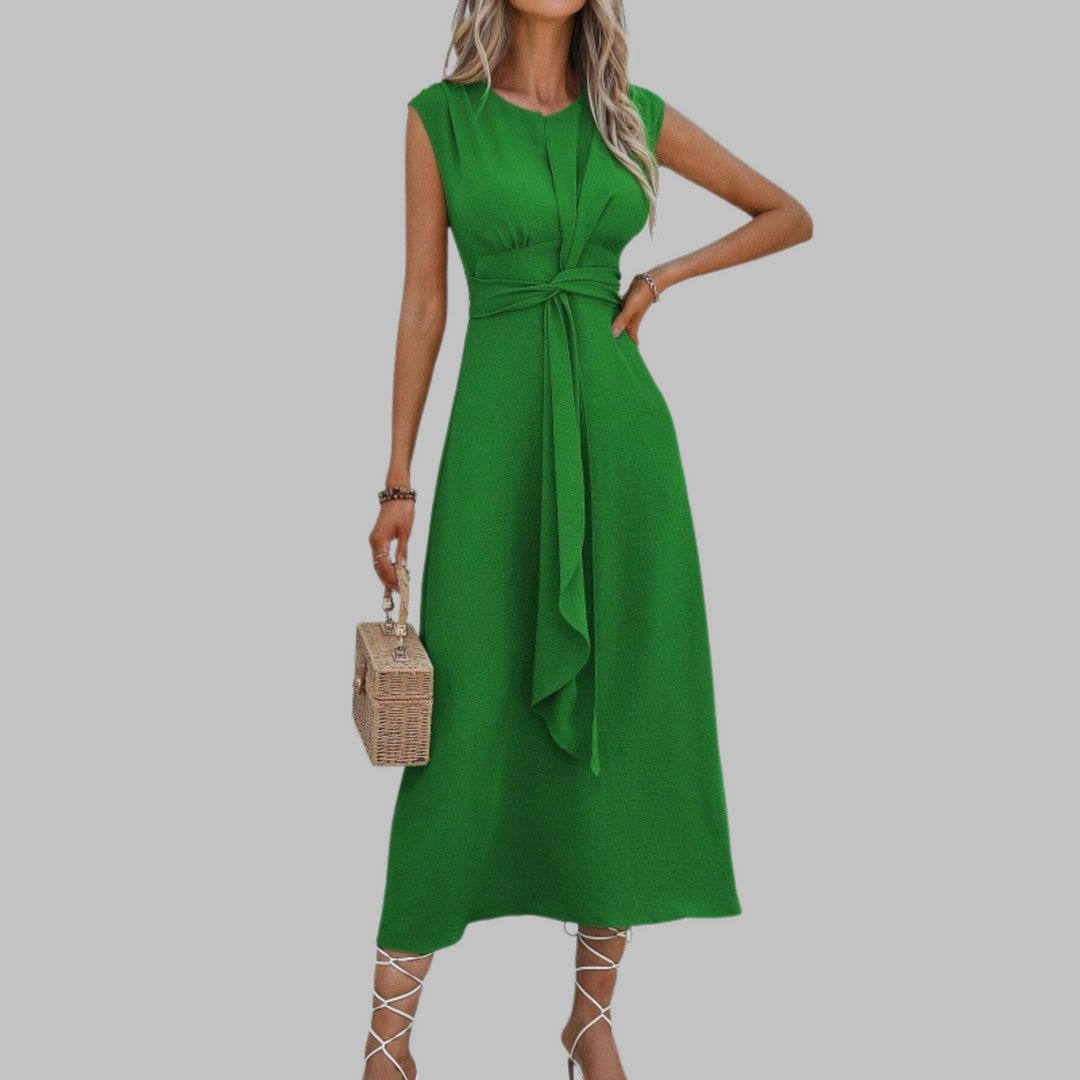 REESE™ - Elegantes ärmelloses Maxikleid mit Rundhalsausschnitt