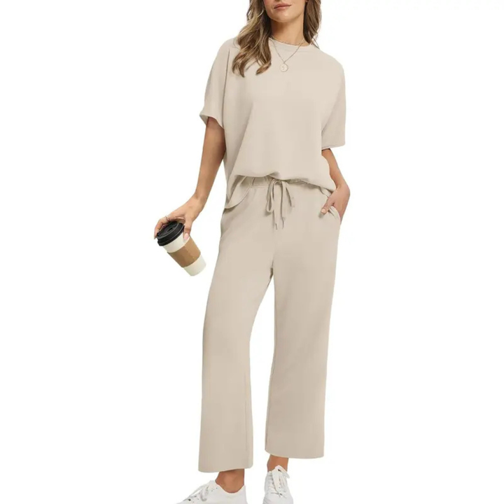 JULIE™ – Oversized Cropped Lounge-Set für Damen