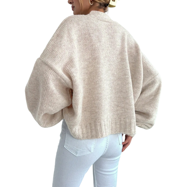 WREN™ – Legerer Langarm-Strickcardigan