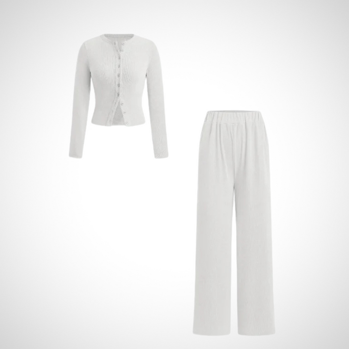 HAYLEY™ - Elegantes zweiteiliges Knopfset