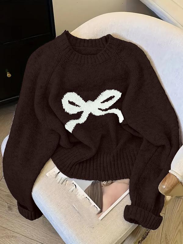 GRACIE™ - Eleganter Strickpullover mit Schleife für Herbst- und Wintermode