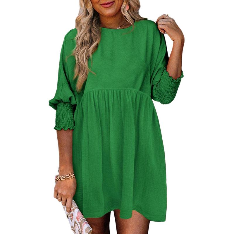 MIRASOL™ – Legeres Minikleid mit Rundhalsausschnitt und lockerer Passform