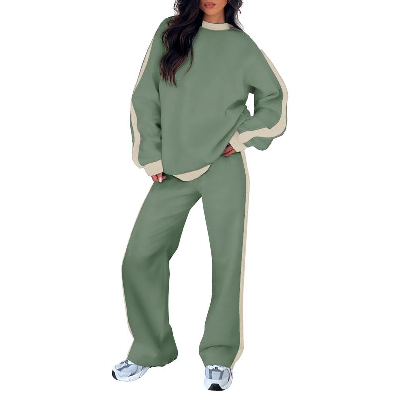 SANDI™ - Bequemes 2-teiliges Lounge-Set Sweatshirt & Hose mit geradem Bein
