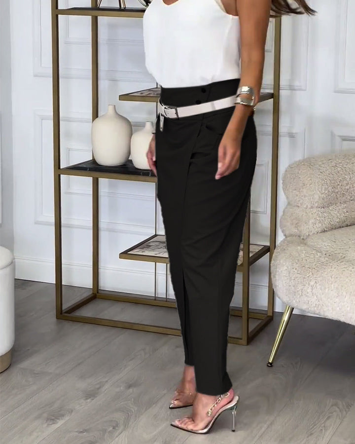 EMILIA™ - High-Waist Hose + Gratis Gürtel