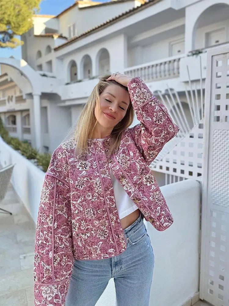 NICOLE™ - Trendige bedruckte Jacke