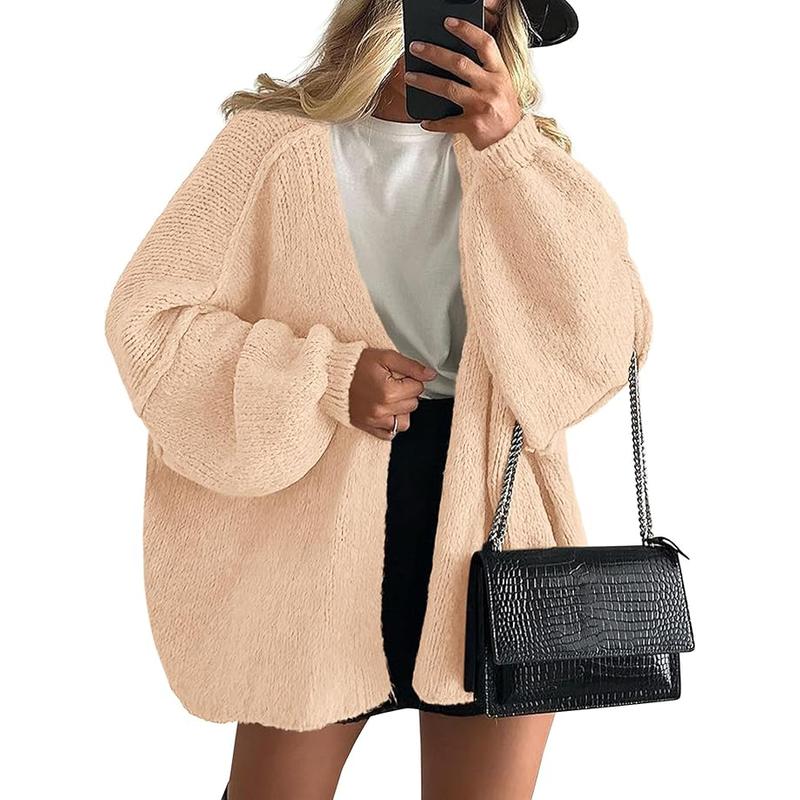 VERONIKA™ - Oversized Strickjacke mit Laternenärmeln für den Herbst