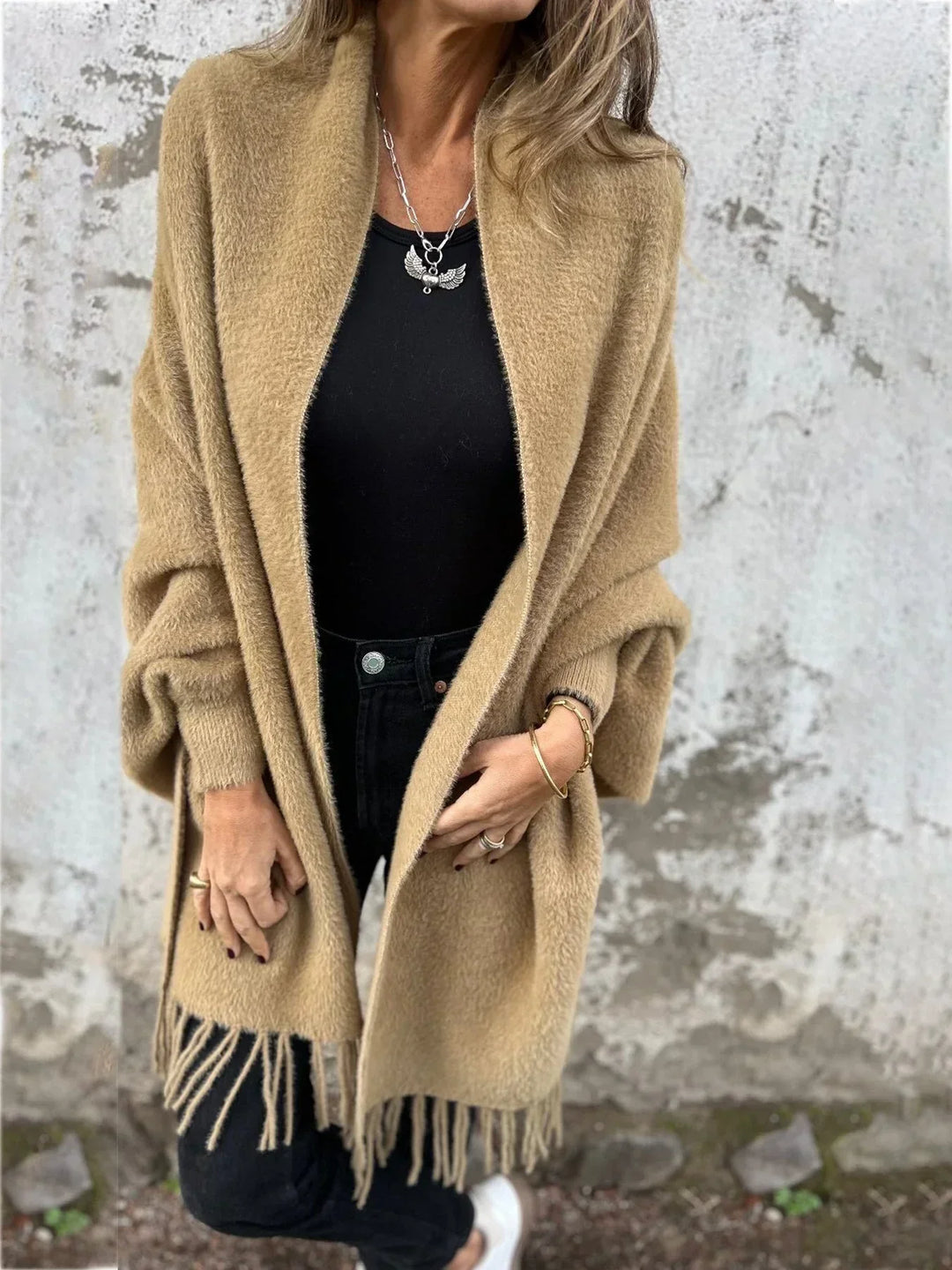 AOIBHE™ - Eleganter Drapee-Cardigan