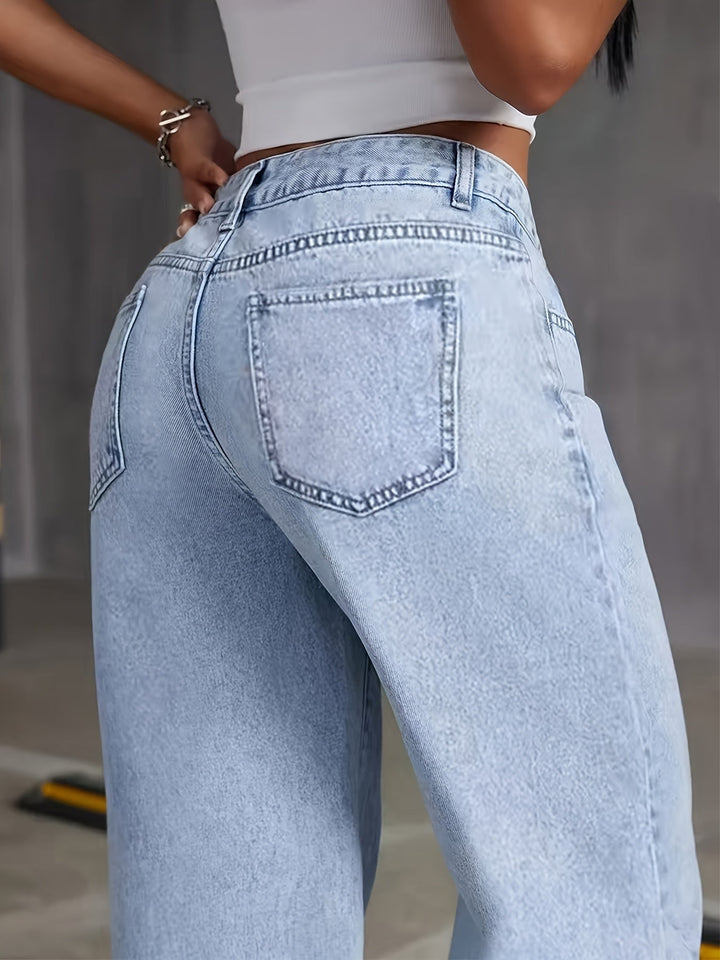 PHILIPPA™ – Trendige High-Waist-Jeans