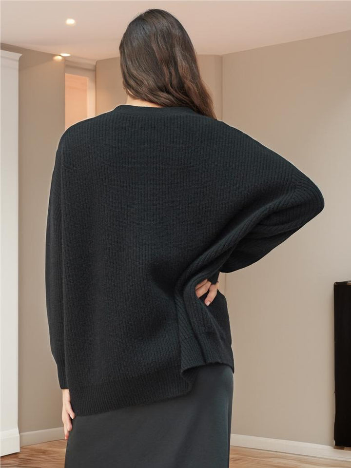 LOREN™ - Schicke Cocoon-Strickjacke