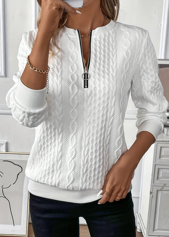 EMMA™ | Eleganter Quarter-Zip Pullover
