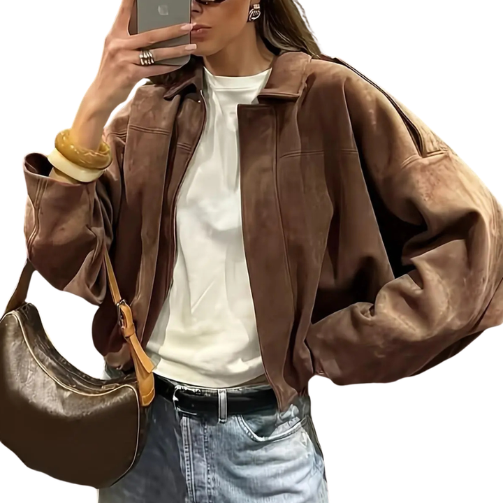 ALEENA™ – Militärjacke mit lässiger Passform