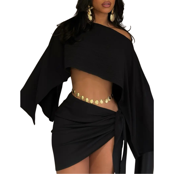CONNIE™ – Edles Strandmode-Set mit elegantem Top und Bodycon-Rock
