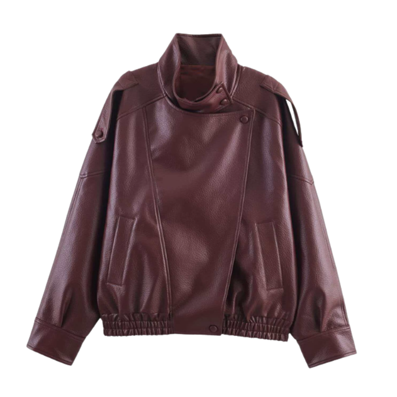 JAMIE™ – Stilvolle, moderne Oversized-Motorradjacke
