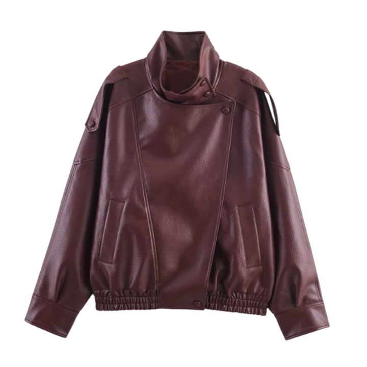 JAMIE™ – Stilvolle, moderne Oversized-Motorradjacke