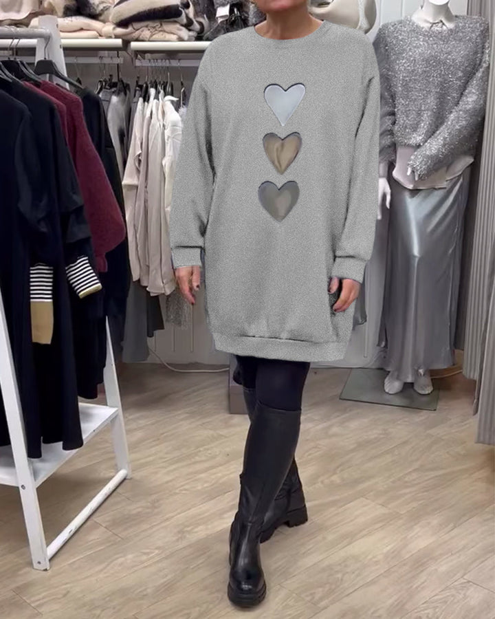 BRIANA™ – Lässiges Sweatshirt-Kleid