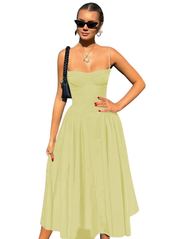 SEREN™ – Figurbetontes rückenfreies Kleid