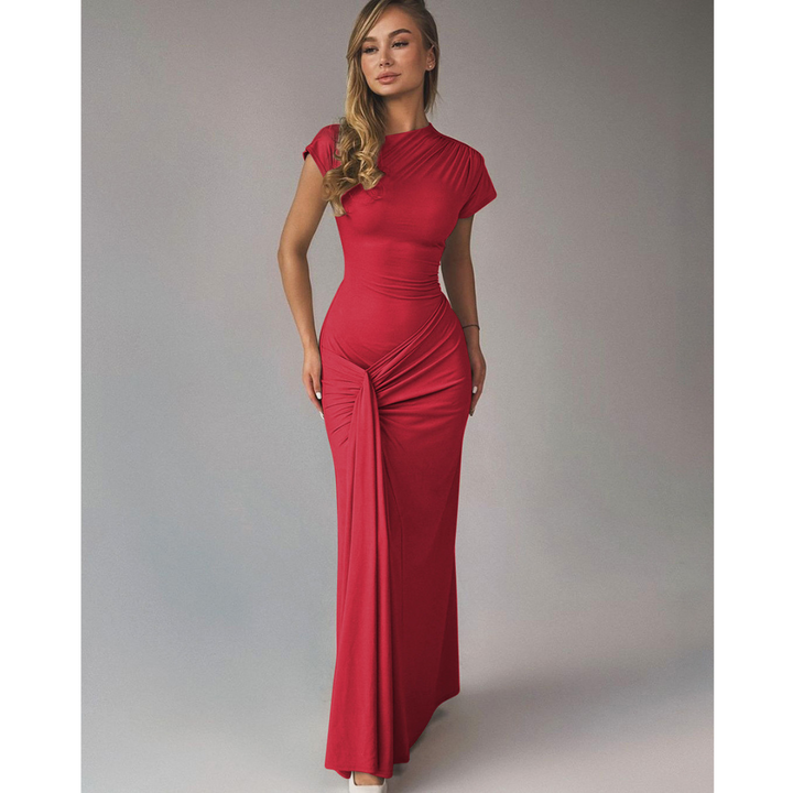 NICOLET™ - Figurbetontes Abendkleid zum Binden