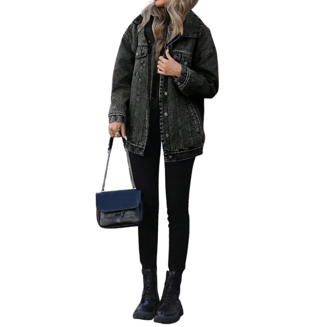 DARIA™ – Lässige Vintage-Jeansjacke