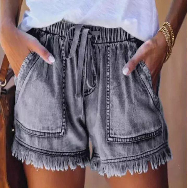 IMELDA™ – Legere, weiche Shorts mit Taillenschnürung und lockerem Schnitt