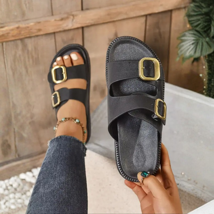 VANESSA™ – All-Match Plateau-Sandalen mit runder Zehenpartie