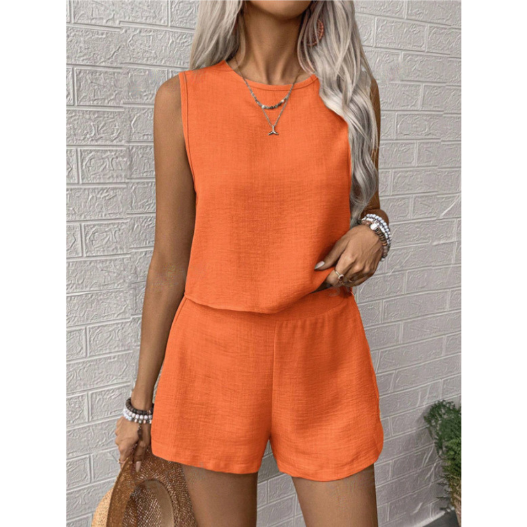 AVAMARI™ – Bequemes Rundhals-Outdoor-Outfit