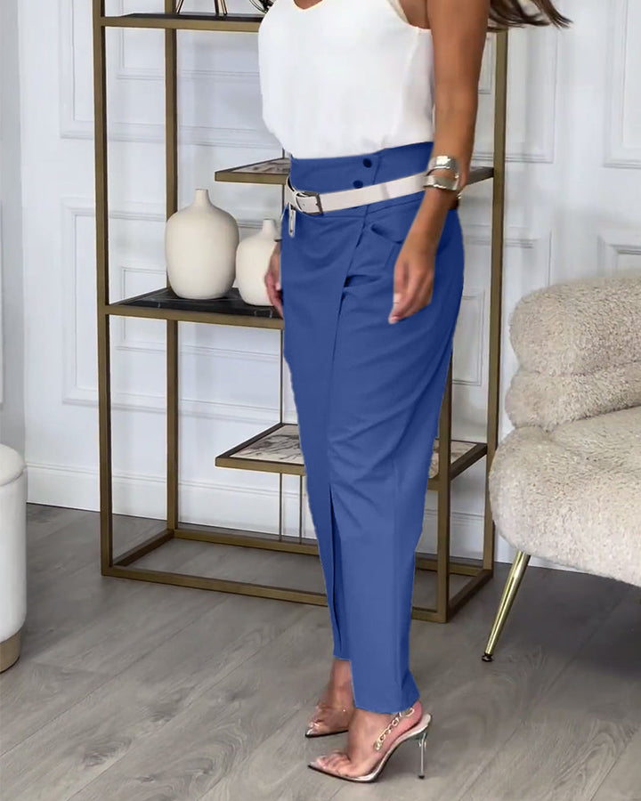 EMILIA™ - High-Waist Hose + Gratis Gürtel