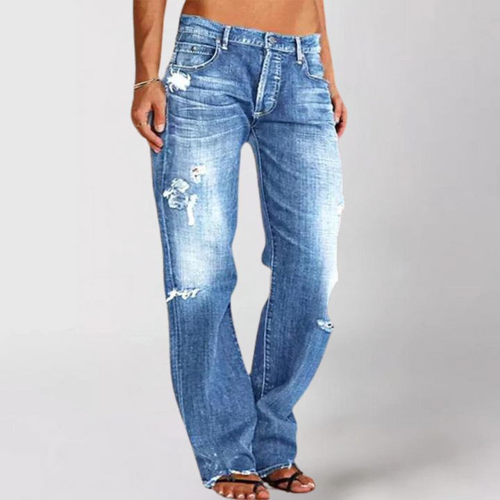 Viktoria™ Jeans mit weitem Bein