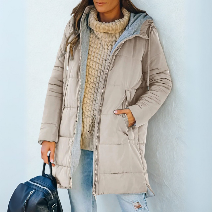 YILA™ - Legere Kapuzen-Daunenjacke