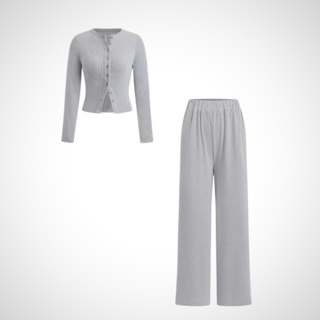 HAYLEY™ - Elegantes zweiteiliges Knopfset