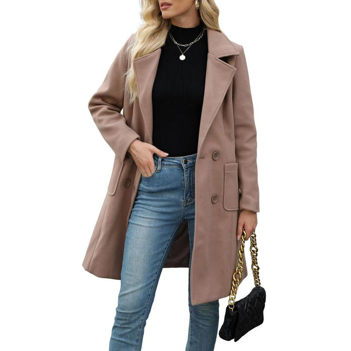 MOORE™ - Freizeit-Wollmantel mit Revers für den Winter