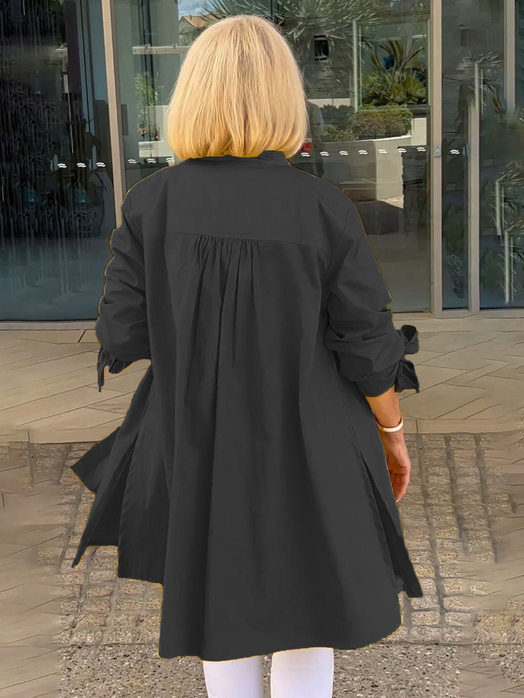 CÉLINA™ - Edle Long-Hemdjacke
