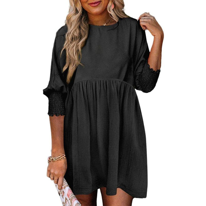 MIRASOL™ – Legeres Minikleid mit Rundhalsausschnitt und lockerer Passform