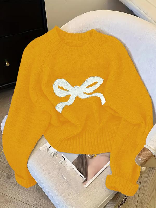 GRACIE™ - Eleganter Strickpullover mit Schleife für Herbst- und Wintermode