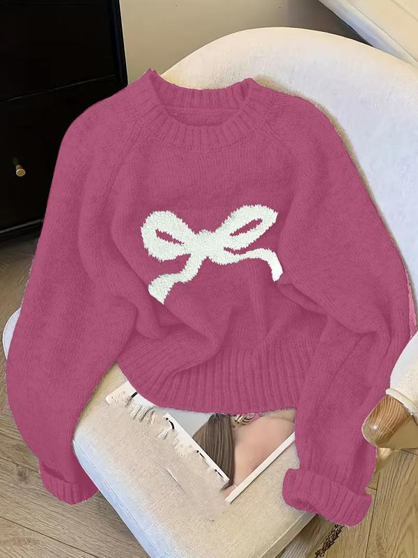 GRACIE™ - Eleganter Strickpullover mit Schleife für Herbst- und Wintermode