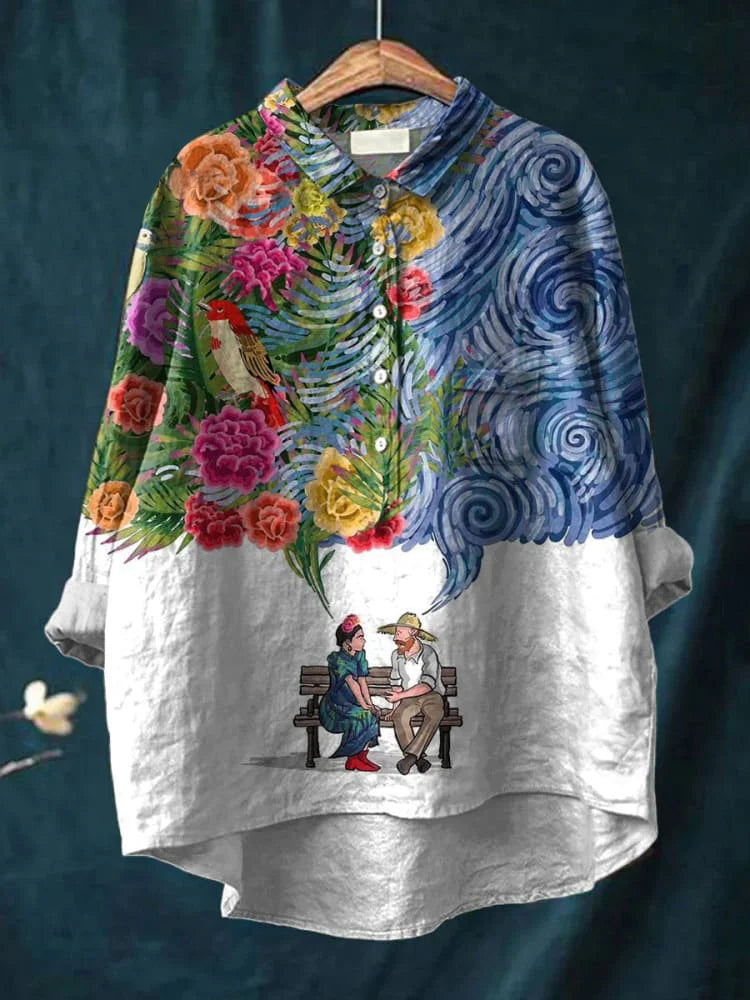 EMILY™ - Van Gogh Kunstshirt