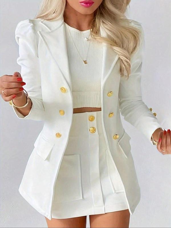 MAGDA™ - Elegantes zweiteiliges Blazer- und Rock-Set für Winter- und Herbstmode