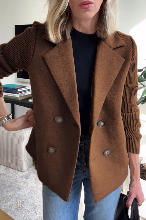 SORELLE™ – Eleganter Blazer mit Strickärmeln