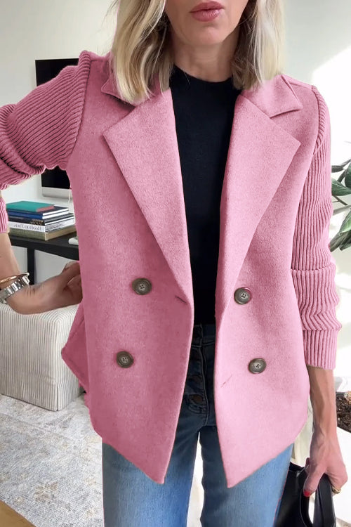 SORELLE™ – Eleganter Blazer mit Strickärmeln