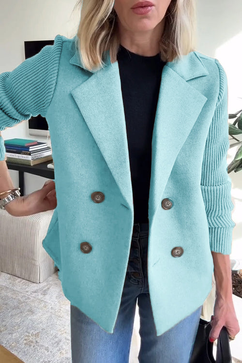 SORELLE™ – Eleganter Blazer mit Strickärmeln