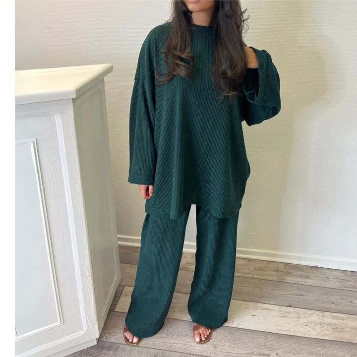 UNI™ - Legeres Oberteil und weite Hose Set