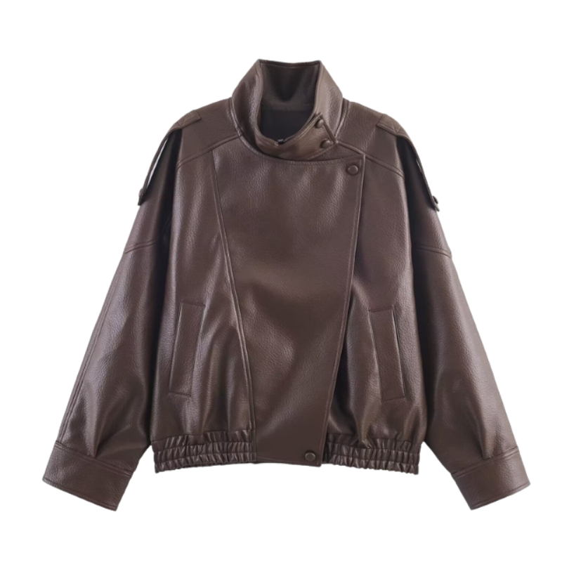 JAMIE™ – Stilvolle, moderne Oversized-Motorradjacke