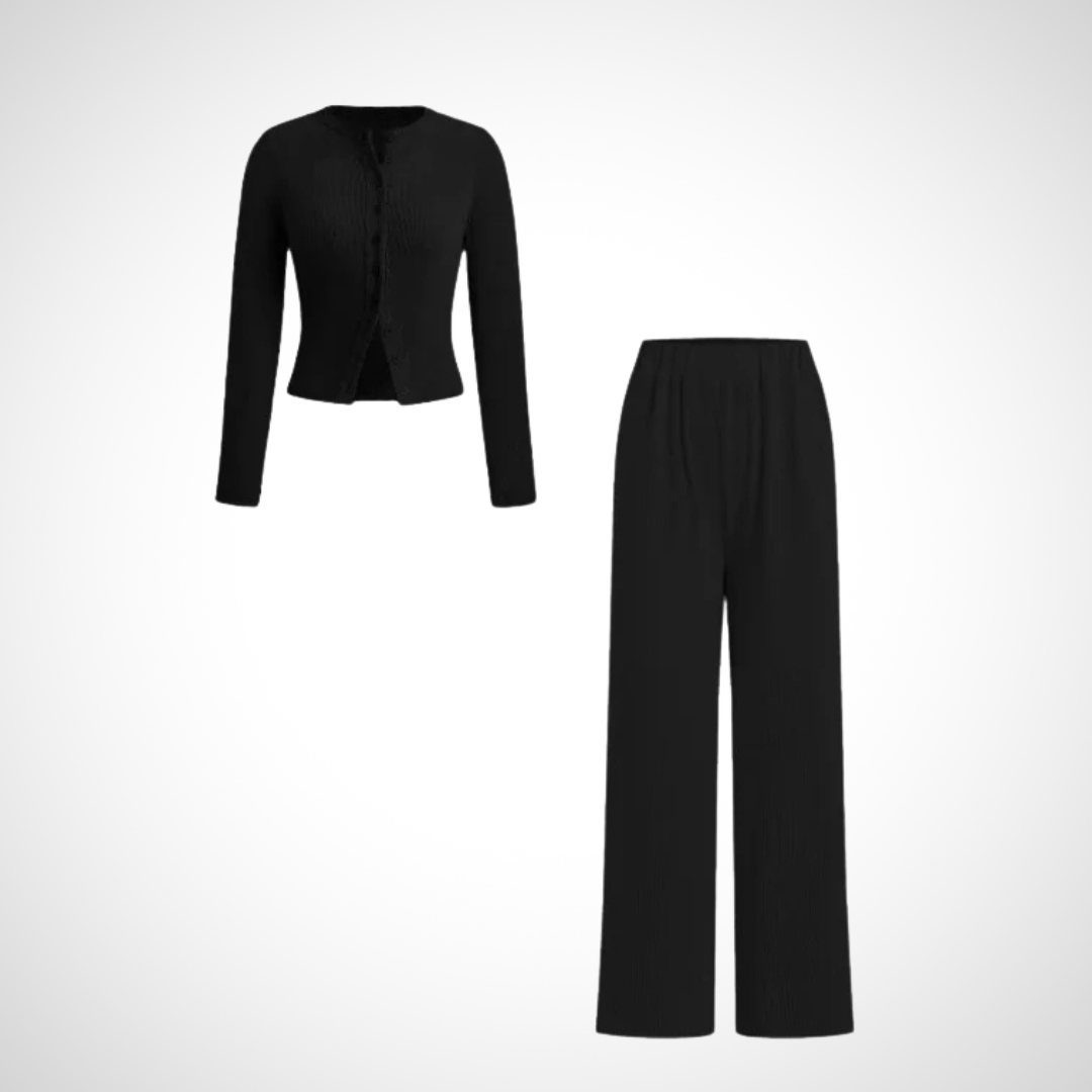 HAYLEY™ - Elegantes zweiteiliges Knopfset