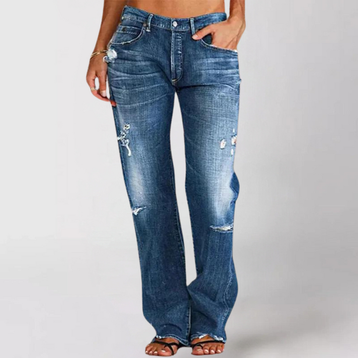 Viktoria™ Jeans mit weitem Bein