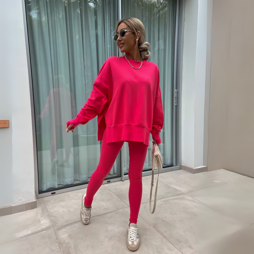 YACHI™ - Freizeit-Set aus langärmeligem Sweatshirt und Hose