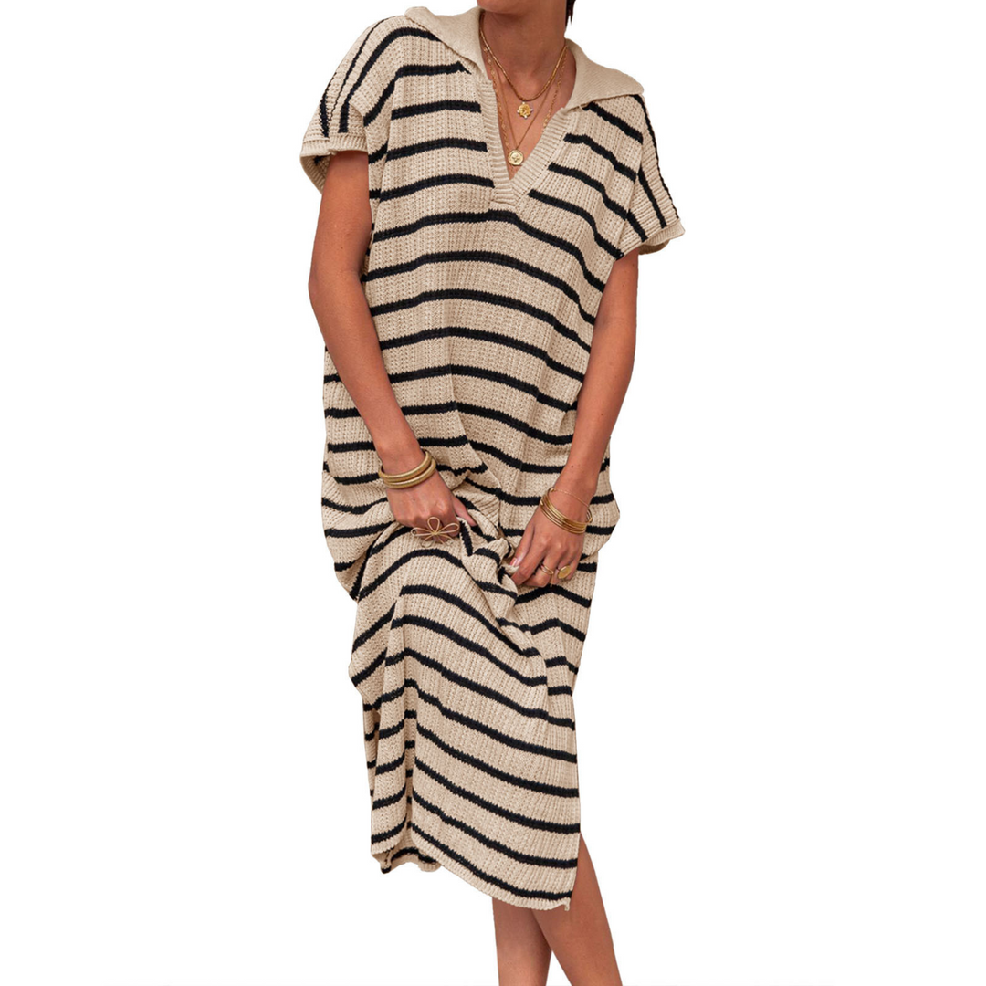ODESSA™ - Sommerliches, elegantes Maxikleid mit Schlitz