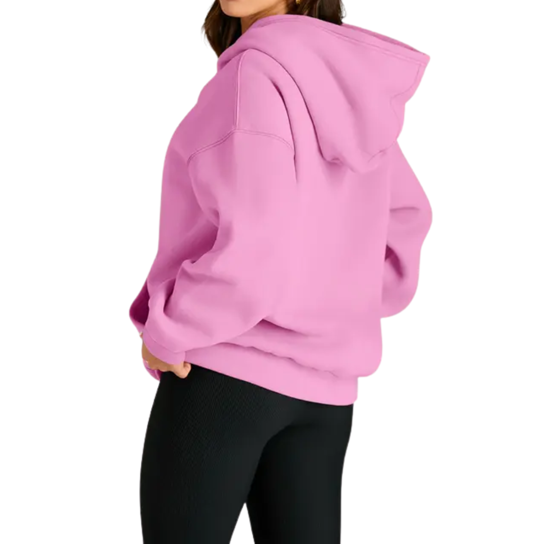 BREELAN™ – Gemütlicher Oversized-Fleece-Kapuzenpullover