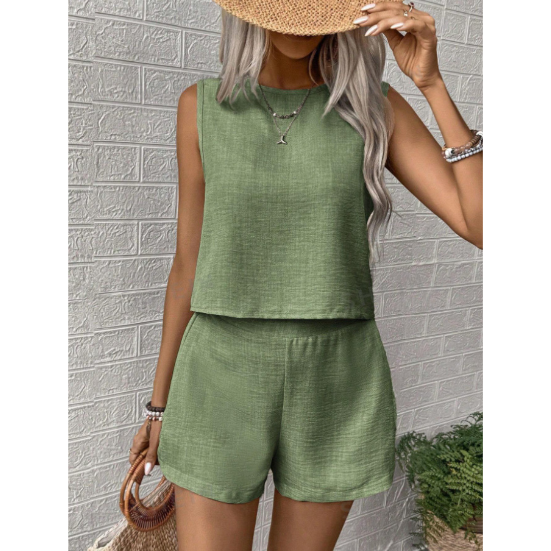 AVAMARI™ – Bequemes Rundhals-Outdoor-Outfit